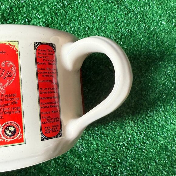 Heinz Soup Bowl Ceramic Oversized Large Cup MUG with Handle Vintage Style 28 oz - Picture 8 of 9